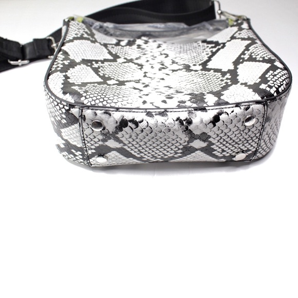 Zara NWT Animal Print Python Snake Shoulder Bag - Picture 7 of 8